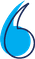 Blue water droplet icon representing dental care and oral health services